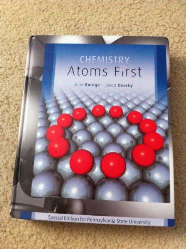 CHEMISTY ATOMS FIRST-W/ACCESS >CUSTOM by Julia Bridge,Jason Overby: very good Hardcover ...