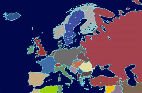 TNO Europe Map after Second West Russian War 1976 by Cartographymen on DeviantArt