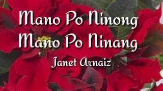 Mano Po Ninong Chords, Mano Po Ninang (Lyrics) - Janet Arnaiz - ChordU