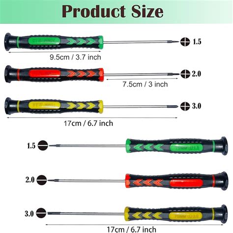 Phillips Head Screwdriver Sizes