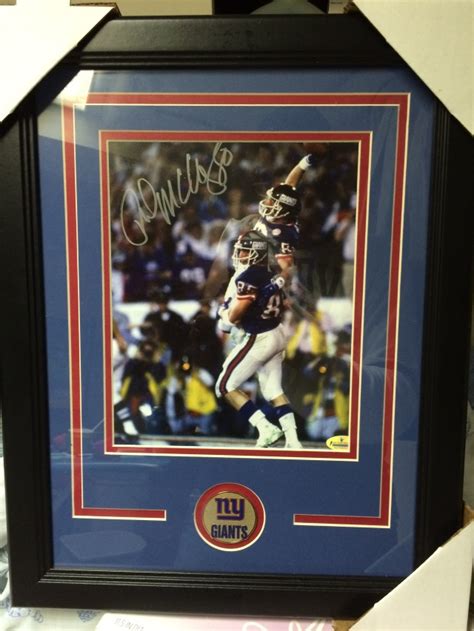 Phil McConkey SB XXI Autographed TD Catch