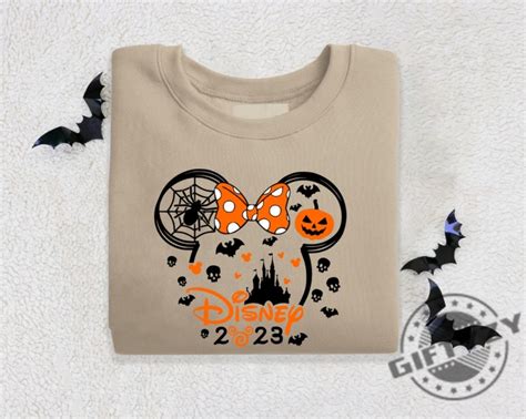 Disney 2023 Halloween Shirt Disney Halloween Sweatshirt Mickey Minnie Halloween Tshirt Family ...