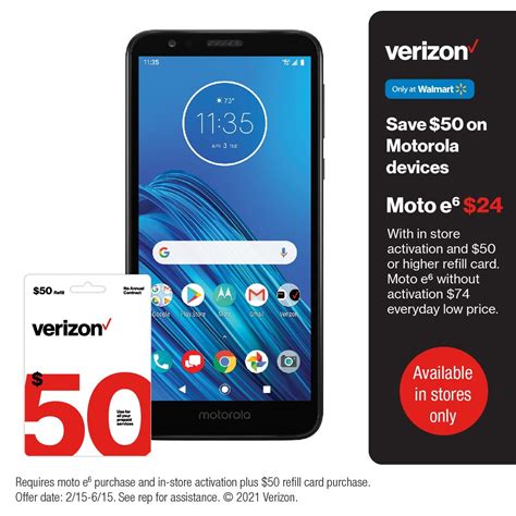 Verizon Wireless Motorola Moto E6 16GB Prepaid Smartphone, Black ...