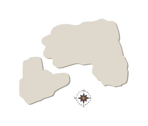 Vector island map 13741890 Vector Art at Vecteezy