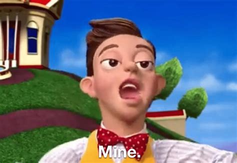 Meme Generator - Lazytown Stingy Mine - Newfa Stuff