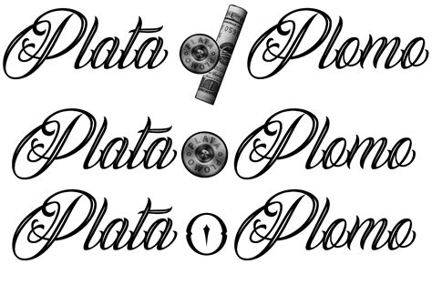 Plata O Plomo Tattoo - Printable Calendars AT A GLANCE