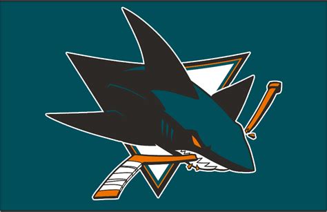 San Jose Sharks Logo - Jersey Logo - National Hockey League (NHL) - Chris Creamer's Sports Logos ...