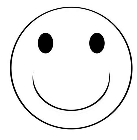 Happy Face Clip Art | ClipArtUpdate2 | Emoji coloring pages, Coloring ...