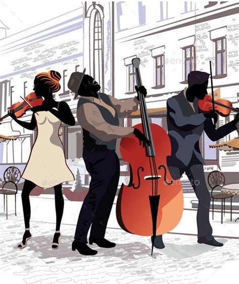 Musicians | Jazz art, Jazz painting, Musical art