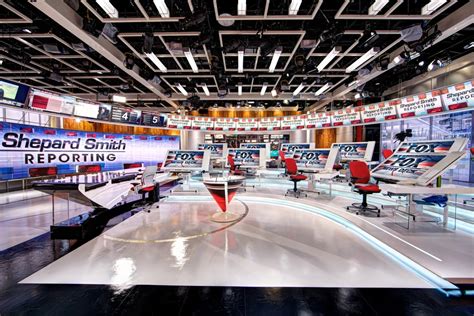 Fox News Studio H Broadcast Set Design Gallery