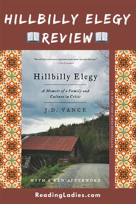 Hillbilly Elegy [Book Review] #memoir #blogger #bookblogger #bookx # ...