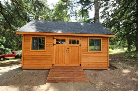 Shed with Loft – Oregon TimberWerks