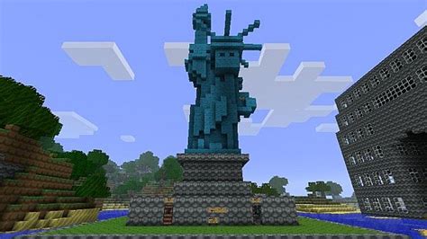 Small Statue of Liberty Minecraft Map