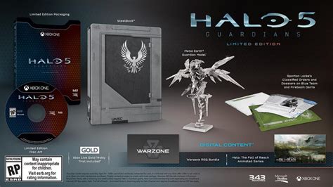 Halo 5: Guardians: Limited Collector's Edition Images - LaunchBox Games ...