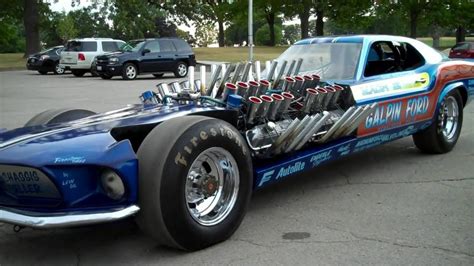 Mach 4 Mustang Dragster - YouTube