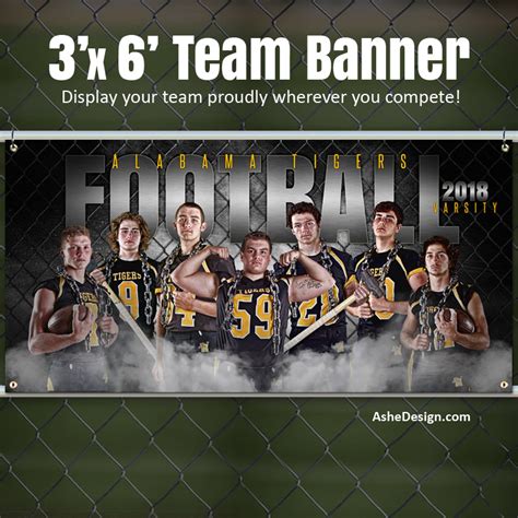 Ashe Design | 3'x6' Sports Team Banner | Armor – AsheDesign