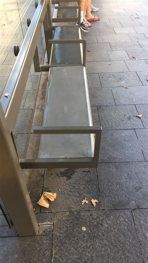 These bus stop benches in Sydney : r/HostileArchitecture