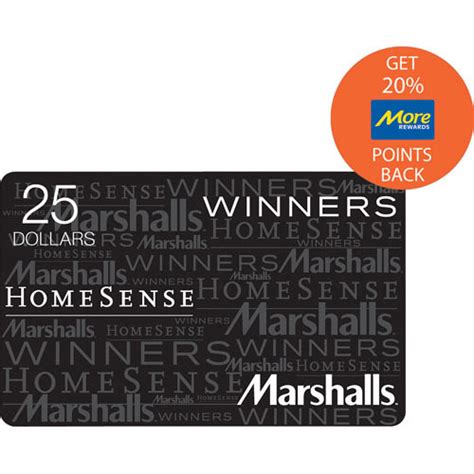 Winners/HomeSense/Marshalls $25 Gift Card | More Rewards