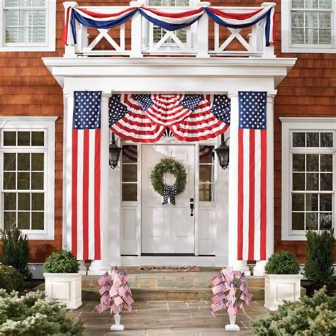 Patriotic Swag & Bunting Collection | Grandin Road | Patriotic bunting, Patriotic decorations ...