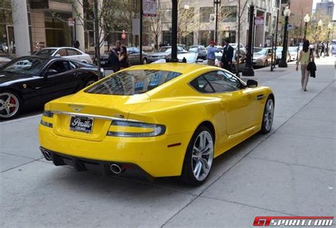 For Sale: Unique Yellow Aston Martin DBS - GTspirit