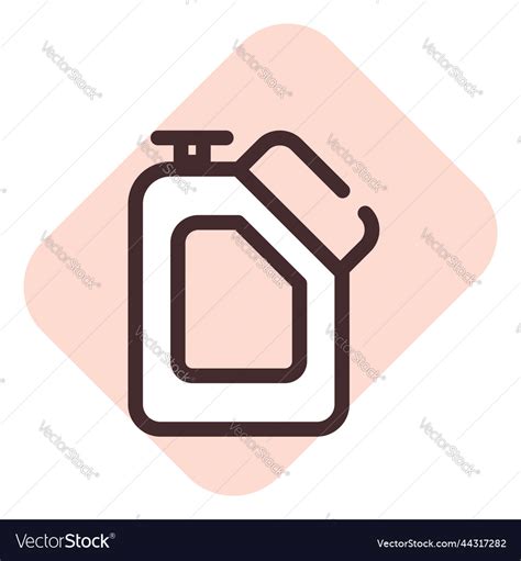 Oil can on a white background Royalty Free Vector Image