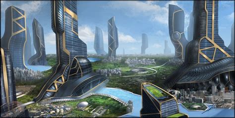 Black City | Futuristic city, Fantasy city, Cyberpunk city