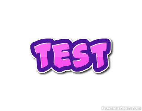 test Logo | Free Logo Design Tool from Flaming Text