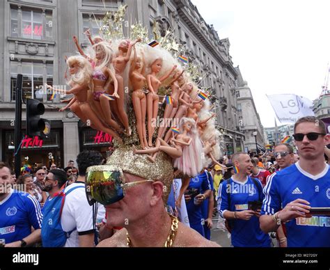 Pride Parade in London celebrates its 50th anniversary, London, UK ...