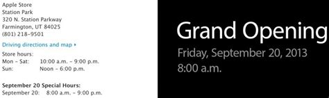 Grand Opening for New Utah Apple Store Coming Friday Alongside iPhone ...