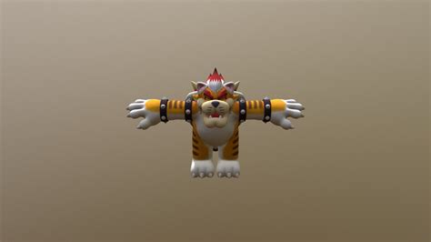 Super Mario 3D World - Meowser Cat Bowser - Download Free 3D model by jesse6272002 [639bd2d ...