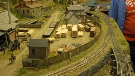 lumber yard | Model trains, N scale train layout, Model train sets