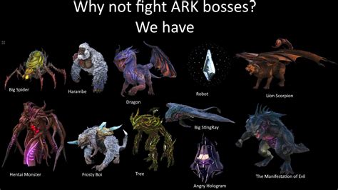 The ark bosses : r/ARK