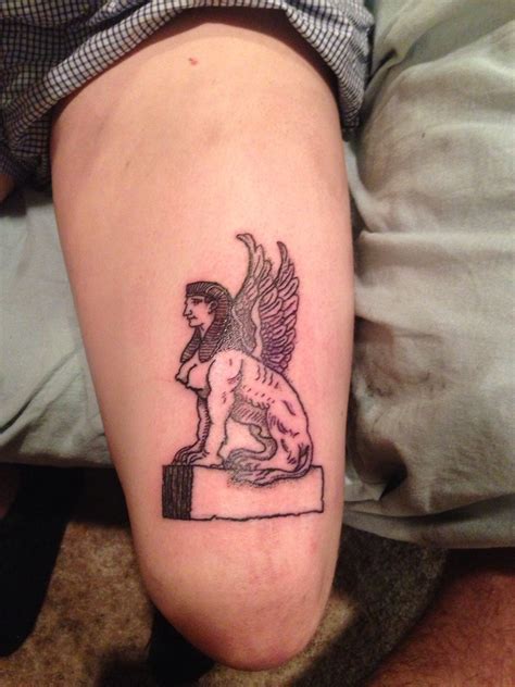 Sphinx tattoo on Weldon | Tattoo of the sphinx on Weldon Hog… | Flickr