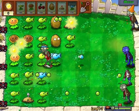 Plants vs zombies game - roomfoods