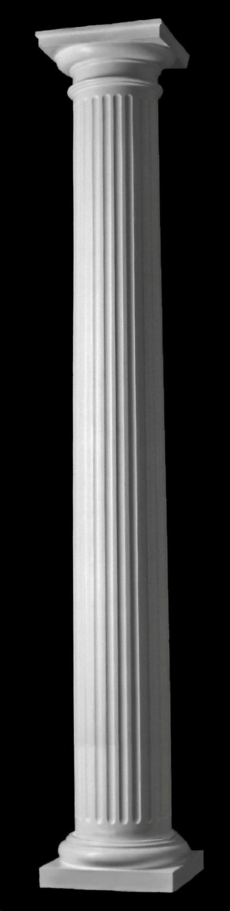 Fluted Large Tapered Fiberglass Columns - Chadsworth Columns