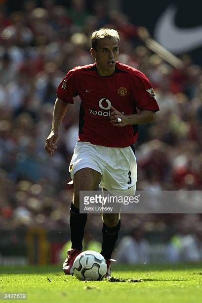 Phil Neville of Manchester United Bolton Wanderers, Old Trafford ...