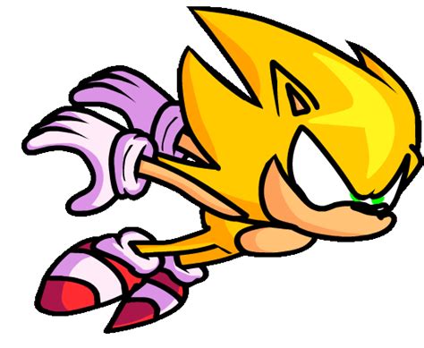 Super Sonic - FNF Style by RonaTheRTD on DeviantArt