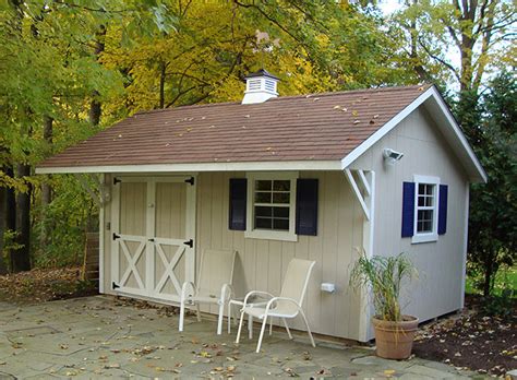 Gable with Overhang Storage Shed | Alpine Structures in Ohio