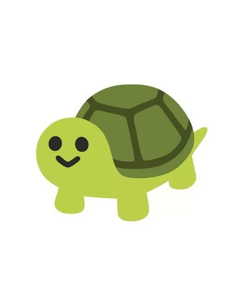 Turtle Emoji | Tortugas lindas, Tortugas, Como dibujar anime facil