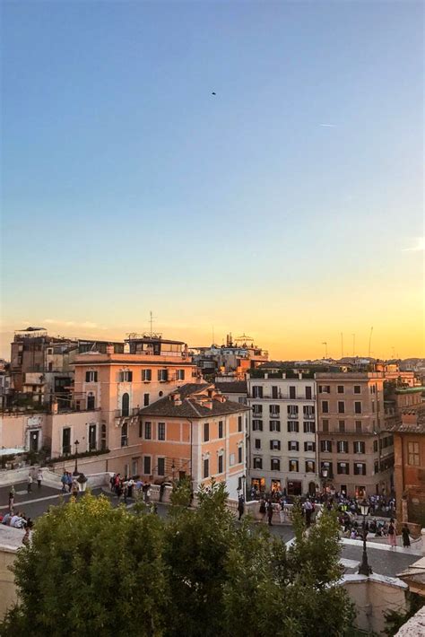 Another day, another beautiful sunset over Rome. We captured this ...