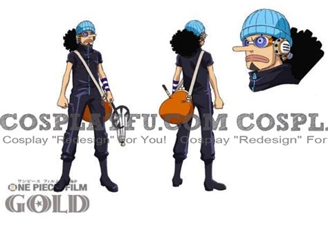 4 Sets of Usopp Cosplay Costume, Wig, Props and Accessories - CosplayFU.com