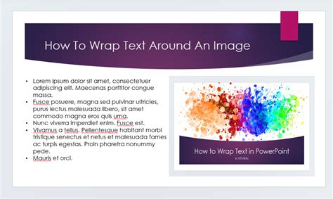 How to Wrap Text in PowerPoint