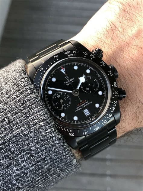 Tudor Black Bay Chrono Dark All Blacks LE 79360DK - 2019 — WATCH VAULT