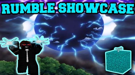 Rumble Rumble No Mi Showcase Blox Fruits ROBLOX - YouTube