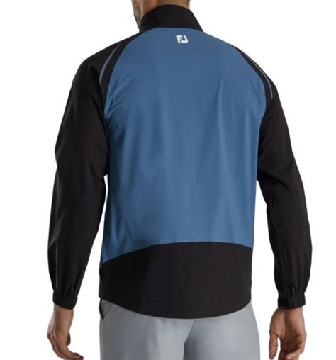 Footjoy Men’s Dryjoy Select Waterproof Jacket, Slate/ Black - #35391 ...