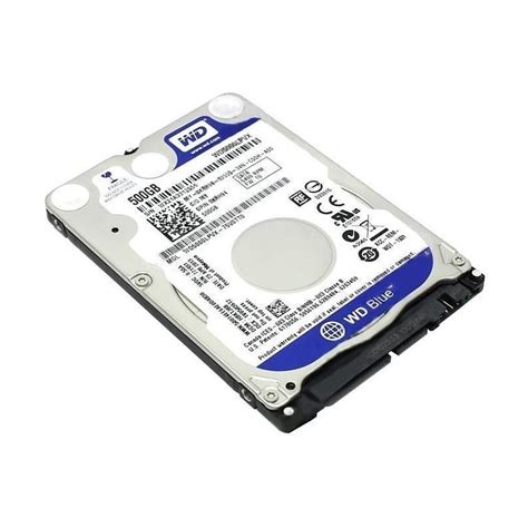 WD 500GB Laptop HDD 2.5 inch SATA 5400 Rpm - WD5000LPCX