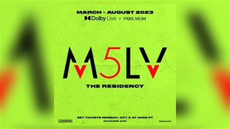 Maroon 5 announces Las Vegas residency for 2023 – 97.9 WRMF