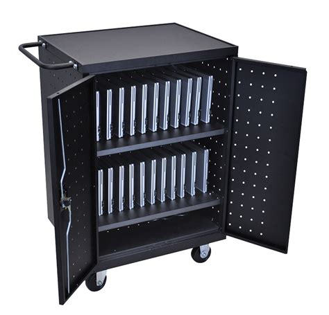 Luxor Laptop Computer Charging Station (24 Devices) - Lltp24-B | Tablet & Laptop Storage Carts ...