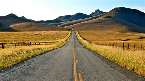 Brown hill landscape, landscape, road, highway HD wallpaper | Wallpaper Flare