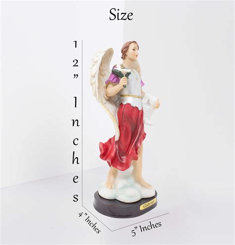 MRCJSales Archangel Gabriel Statue - Inspiring Religious Gift - Durable ...